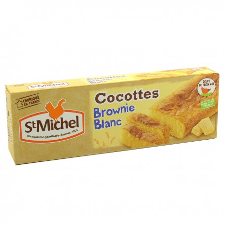 240G Brownie Chocolat Blanc Saint Michel