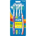 4Xbrosse A Dents 123 Shinyclean Med Oral B