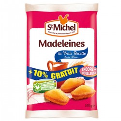 Sac.Madeleine Oeufs Frais 500G+10% Gratuit S.Michel