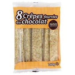 240G Crepes Fourrees Chocolat