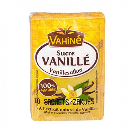 Vahine Sucre Vanille 10 Sachet 75G