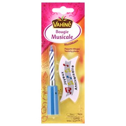 Vahine Blister Bougie Musicale