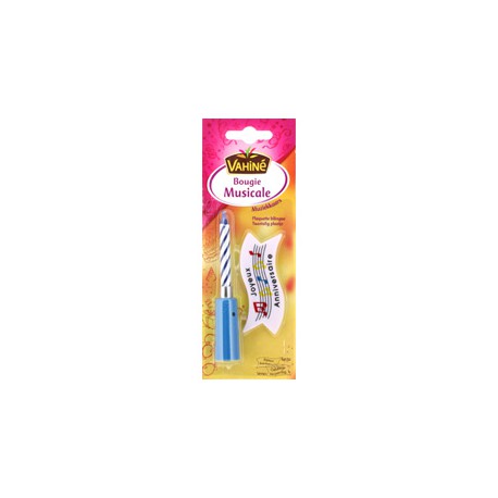 Vahine Blister Bougie Musicale