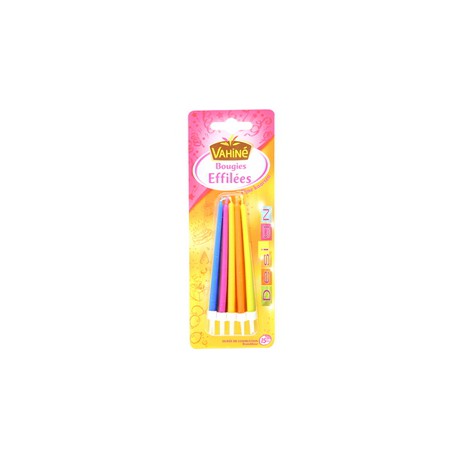 Vahine Bougies Effilees Design 24G