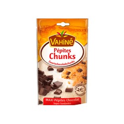 100G Sachet Pépites Chunk Chocolat Noir Vahine