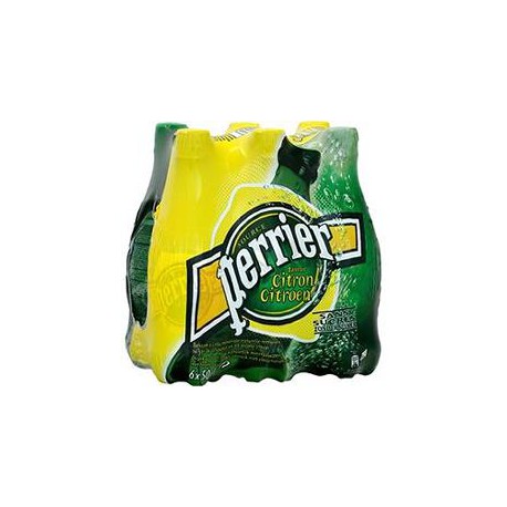 Perrier Citron Bouteille Plastique 6X50Cl