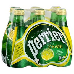 Perrier Citron Eau Gazeuse Bouteille 6X20Cl
