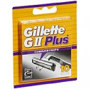 Gillette Lames De Rasoir Gii Plus La Boite De 10 Lames