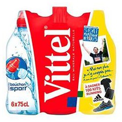 Vittel Eau Minérale Naturelle Vittel Bouchon Sport 6X75Cl
