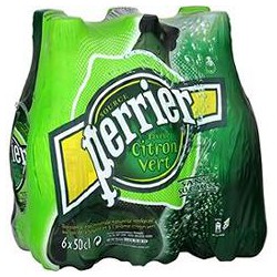 Perrier Citron Vert Bouteille Plastique 6X50Cl