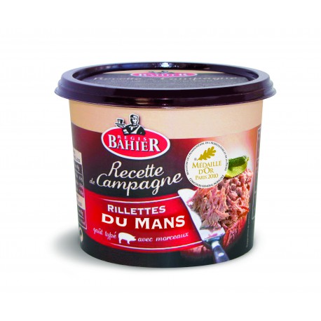 220G Rilettes Recette Campagne Bahier