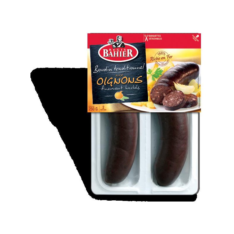 Boudin noir boyaux (420g) - La Maison du Jambon de Bayonne