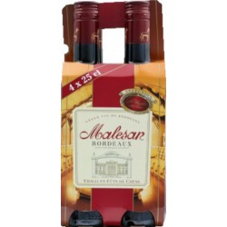 Bordeaux Rouge Malesan Cluster 4X25Cl