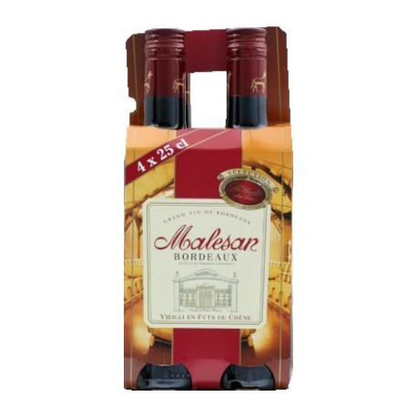 Bordeaux Rouge Malesan Cluster 4X25Cl