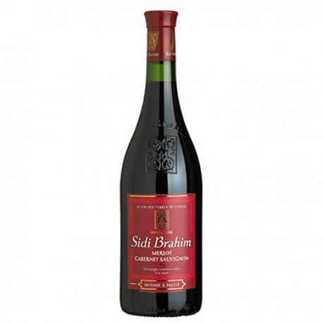 Vin Du Maghreb Rouge Sidi Brahim Rouge75Cl