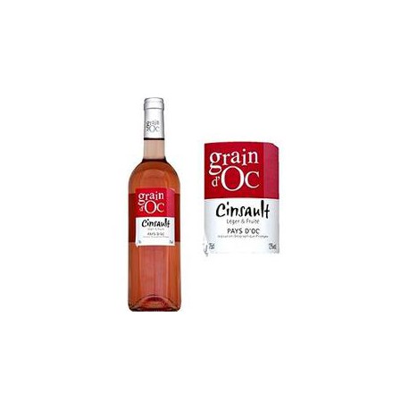 75Cl Vin De Pays D Oc Igp Grain Cinsault