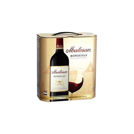 2,25L Bib Bordeaux Malesan Rouge