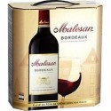 2,25L Bib Bordeaux Malesan Rouge