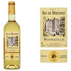 75Cl Monbazillac Blanc Roc De Mir.Medaille 2008