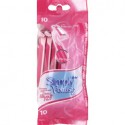 Gillette Rasoir Jetable Blue Ii Plus Le Lot De 10 Rasoirs