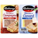 Madrange Duo Mousse De Canard Terrinecampagne 2X50G