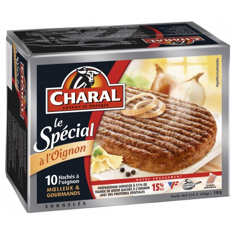 Charal Hache Oignon 10X100G