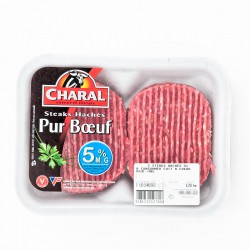 Steak Hache 5% 2X125G Ls