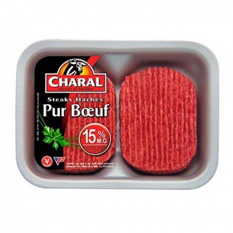 Steak Hache 15% 2X125G Ls
