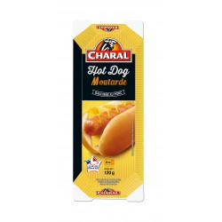 Charal Hot Dog Moutard X1 120G