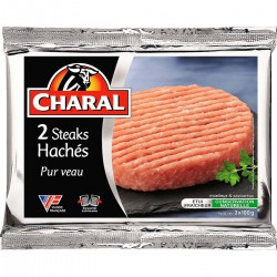 Char Hache Veau 15% 2X100G