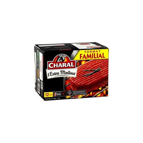 1.2Kg Steack Hache Extra Moeleux X12 Familial Charal