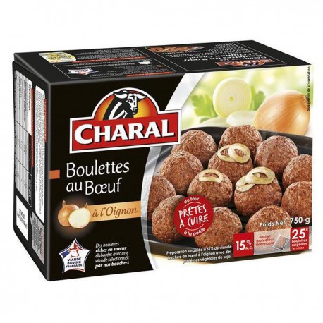 25X30G Boulettes Oignon Charal