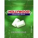 Hollywood Chewing-Gum Chlorophylle Sans Sucre Les 5 Paquets De 28 G