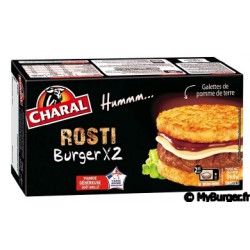 2X180G Potatoes Burger Charal