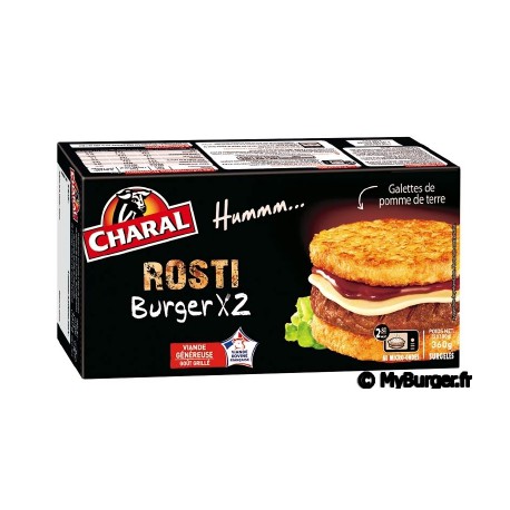 2X180G Potatoes Burger Charal