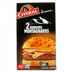 2X175G Burger Montagnard Char.