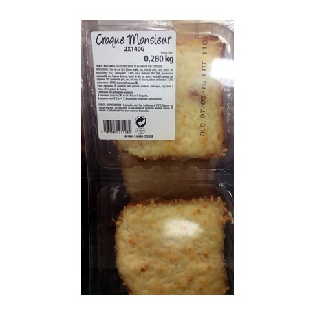 280G Croque Monsieur Gratine X2 Stalaven