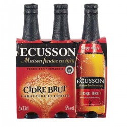 Pack 3X33Cl Cidre Brut Ecusson
