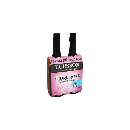 Lot 2 Cidre Rose 75Cl 3Ø Ecusson