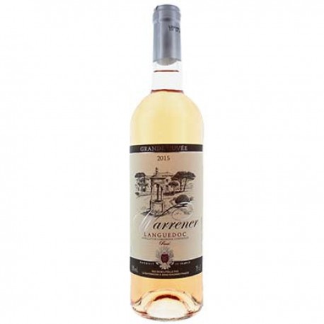 Languedoc Rose Warrener 2014 La Bouteille 75Cl