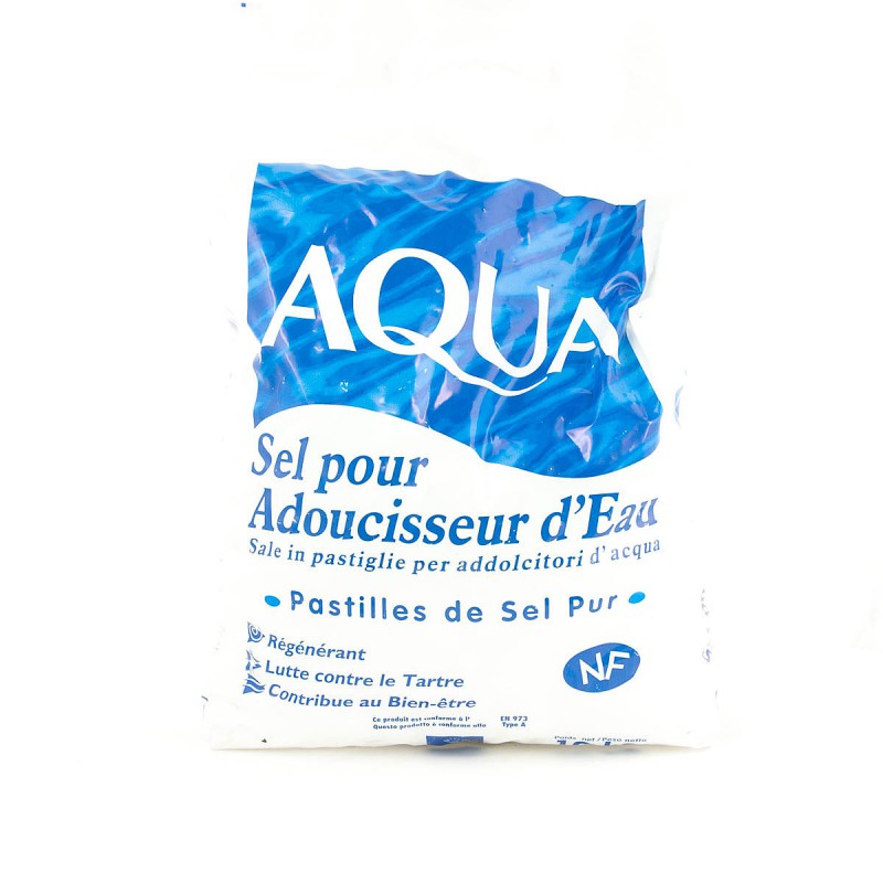 Sel Adoucisseur D Eau Pastilles Aqua 10Kg - DRH MARKET Sarl