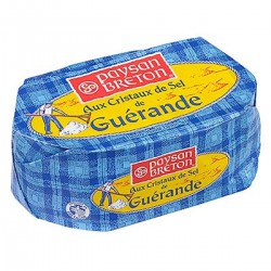 Paysans Brie Beurre Moule Sel Guerande 250G