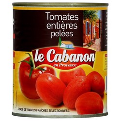 Bte 4/4 Tomate Entiere Pelee Of Le Cabanon