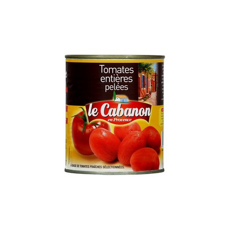 Bte 4/4 Tomate Entiere Pelee Of Le Cabanon