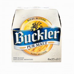 Pack Bouteille 6X25Cl Biere Sans Alcool Buckler