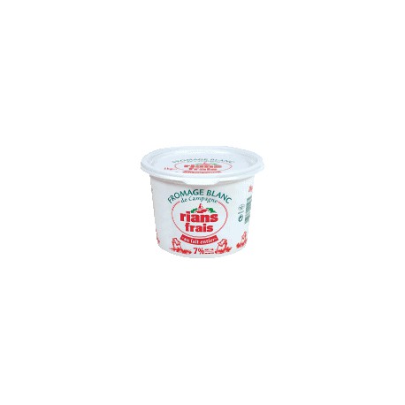 1Kg Fromage Frais Campagne 7% Rians