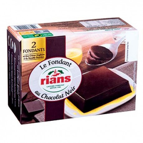 2X110G Carre Fondant Chocolat Rians