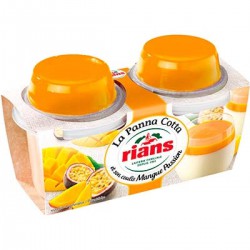 2X120G Panna Cotta Mangue/Passion Rians
