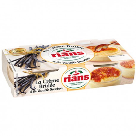 Rians Crème Brûlée Nature Rians 2X100G