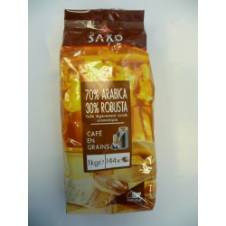 1Kg Cafe Grain 70% Arabica/30% Robusta Saxo